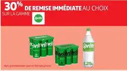 Auchan SPRITE Sur la gamme offre