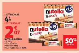 Auchan NUTELLA B-Ready offre