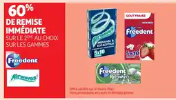 Auchan FREEDENT Sur les gammes offre
