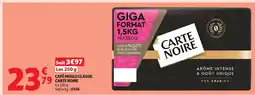 Auchan CARTE NOIRE Café moulu classic offre