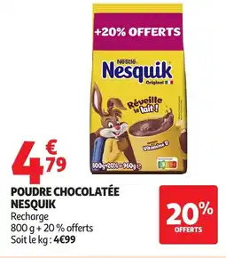 Auchan NESQUIK Poudre chocolatée offre