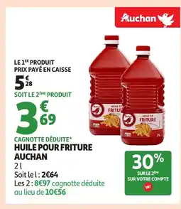 Auchan AUCHAN Huile pour friture offre
