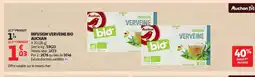 Auchan AUCHAN Infusion verveine bio offre