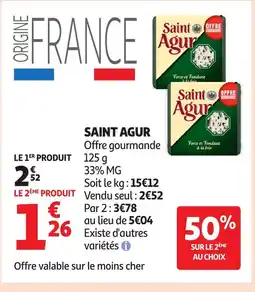 Auchan SAINT AGUR offre