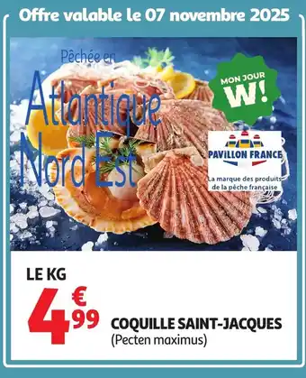 Auchan Coquille saint-jacques offre