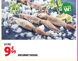 Auchan Encornet rouge offre