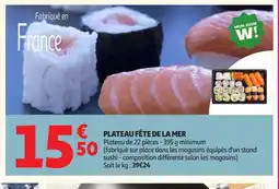 Auchan Plateau fête de la mer offre