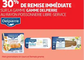 Auchan DELPIERRE Sur la gamme gamme au rayon poissonnerie libre-service offre