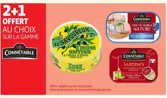 Auchan CONNÉTABLE Sur la gamme offre
