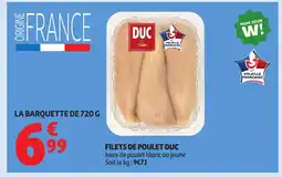 Auchan DUC Filets de poulet offre