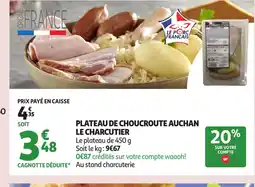 Auchan Plateau de choucroute auchan le charcutier offre