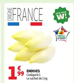 Auchan Endive offre