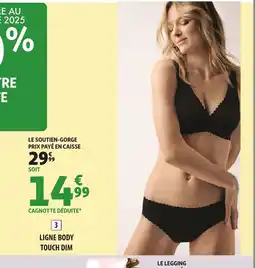 Auchan DIM Ligne body touch offre