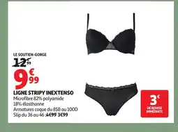 Auchan INEXTENSO Ligne stripy offre