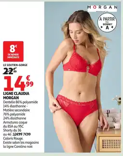 Auchan Ligne claudia morgan offre