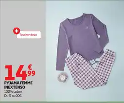 Auchan INEXTENSO Pyjama femme offre