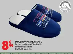 Auchan INEXTENSO Mule homme offre