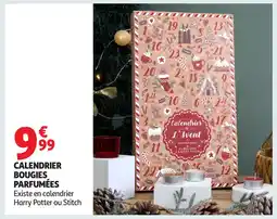 Auchan Calendrier bougies parfumées offre