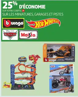 Auchan Sur les miniatures, garages et pistes offre
