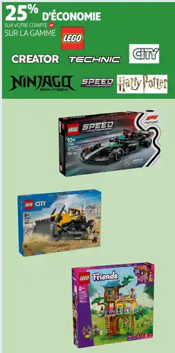 Auchan LEGO Sur la gamme offre