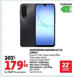 Auchan SAMSUNG Smartphone A174G 128GO offre