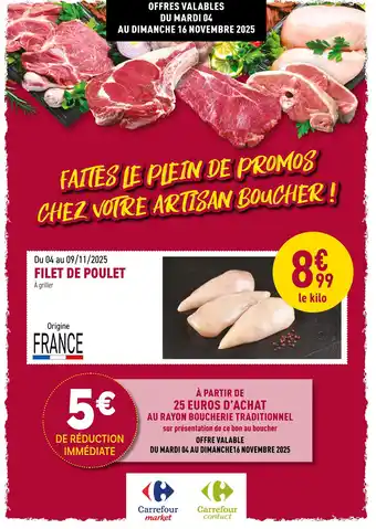 Filet de poulet