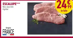 Carrefour Escalope offre