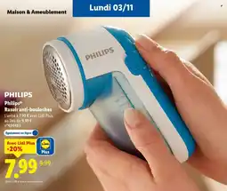 Lidl PHILIPS Rasoir anti-bouloches offre