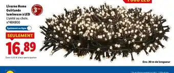 Lidl LIVARNO HOME Guirlande lumineuse à LED offre