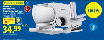 Lidl SILVERCREST Kitchen Tools Trancheuse électrique offre