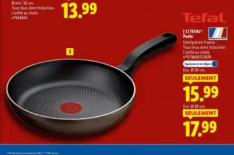 Lidl TEFAL Poêle offre