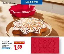 Lidl SILVERCREST Moule en silicone offre