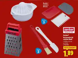 Lidl ZENKER Accessoire de cuisine Noël offre