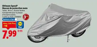 Lidl ULTIMATE SPEED Housse de protection moto offre