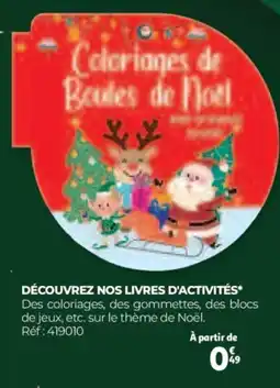 Auchan Découvrez nos livres d'activités offre