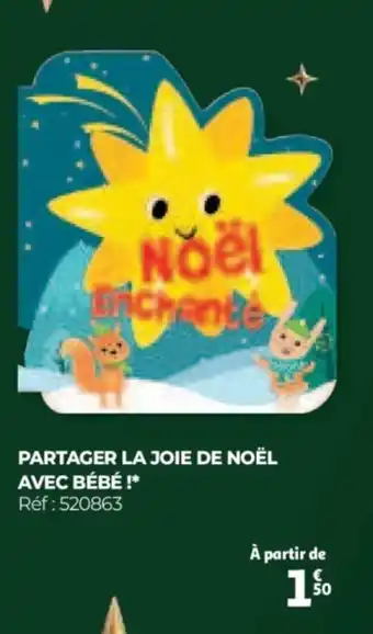 Auchan Partager la joie de noël avec bébé ! offre