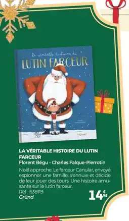 Auchan LA VÉRITABLE HISTOIRE DU LUTIN FARCEUR offre