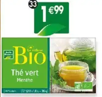 Maximo Thé vert menthe offre