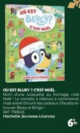 Auchan Où est bluey? c'est noël offre