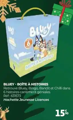 Auchan BLUEY Boîte à histoires offre