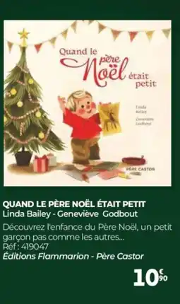 Auchan Quand le père noël était peti offre