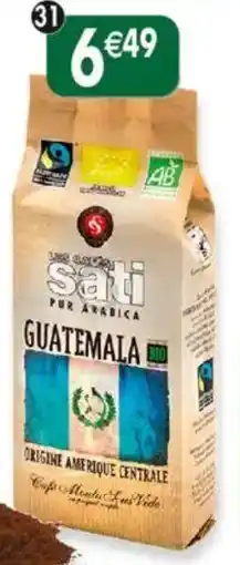 Maximo Café moulu du guatemala max havelaar 100% arabica offre