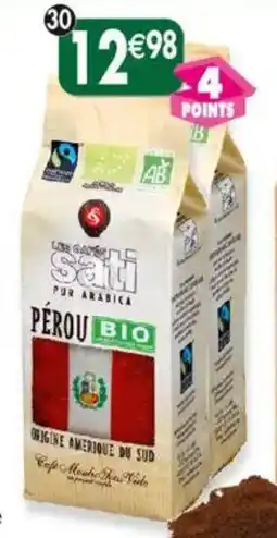 Maximo Lot de 2 paquets de café moulu du pérou max havelaar offre