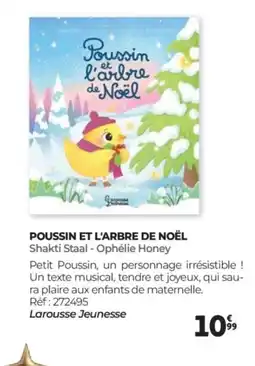 Auchan Poussin et l'arbre de noël offre