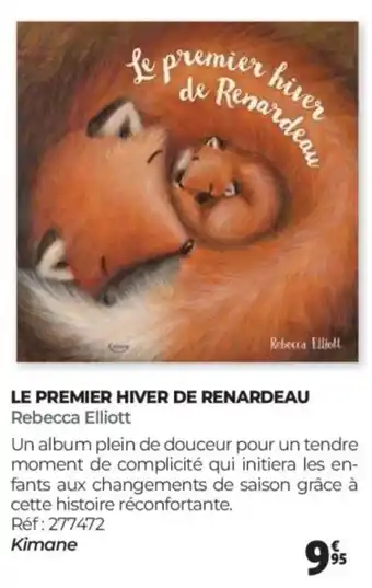 Auchan Le premier hiver de renardeau offre