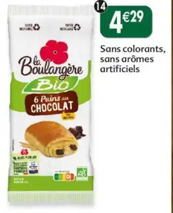 Maximo 6 pains au chocolat offre