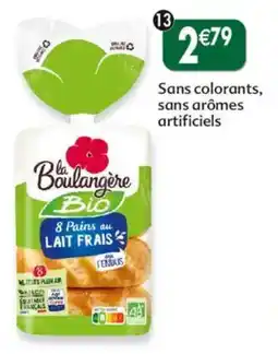 Maximo 8 pains au lait déjà fendus offre