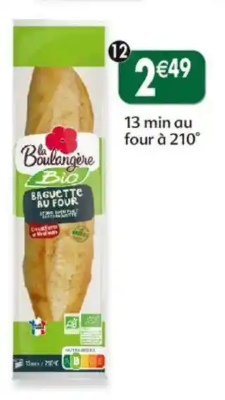 Maximo Baguette au four offre