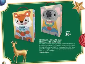 Auchan Le renard: mon livre-câlin le koala : mon livre-câlin offre