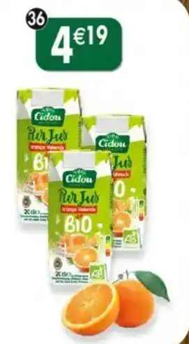 Maximo Purjus d'orange valencia offre